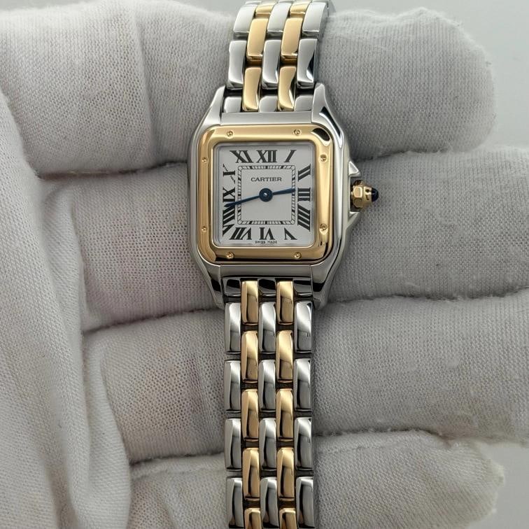 2025 Cartier Panthere Small W2PN0013 23mm 18K Yellow Gold Steel Box Paper - 2