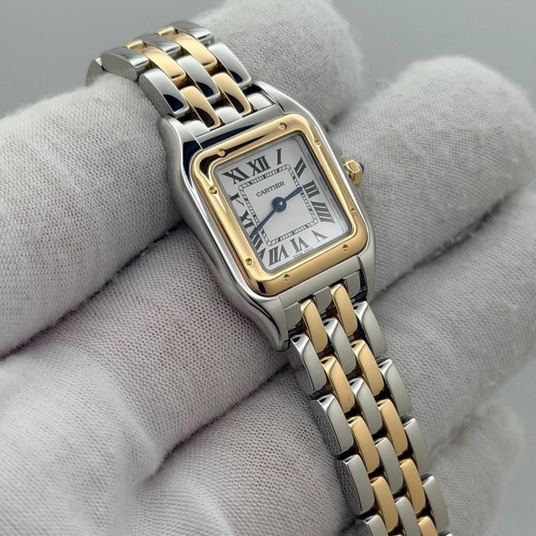 2025 Cartier Panthere Small W2PN0013 23mm 18K Yellow Gold Steel Box Paper - 6