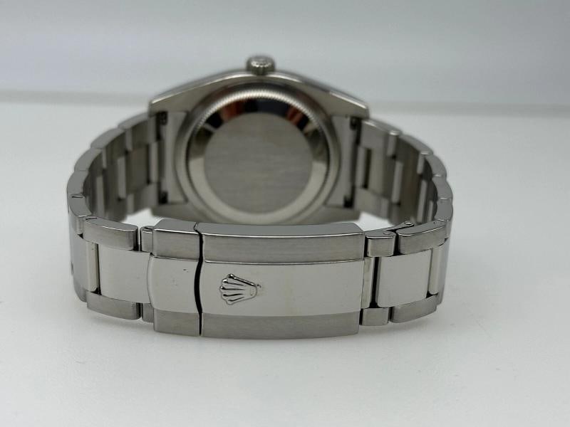 Rolex Datejust 116234 Black Roman Dial 18k Gold Stainless Steel Box Paper 2010 - 6