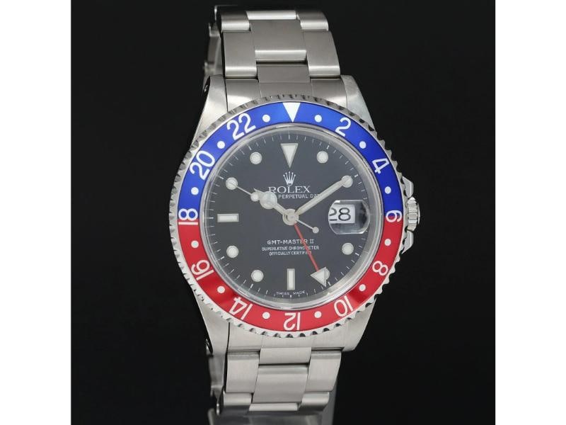 RSC PAPERS Rolex GMT-Master II Pepsi Blue Red Steel 16710 40mm Watch Box - 3