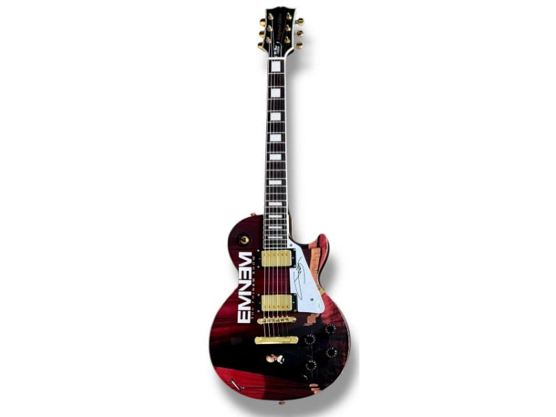 Eminem Signed Guitar Custom Graphics JSA COA The Eminem Show Slim Shady - 3