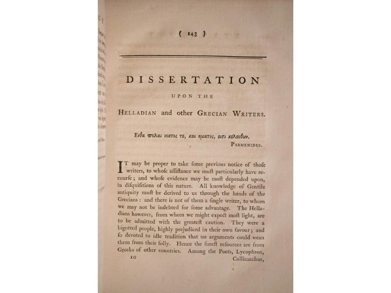 1775 A New System Or An Analysis Of Ancient Mythology Copper Plates 12" Tall - 12