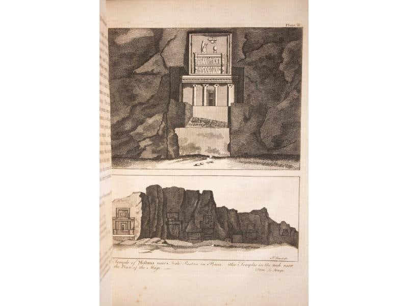 1775 A New System Or An Analysis Of Ancient Mythology Copper Plates 12" Tall - 13