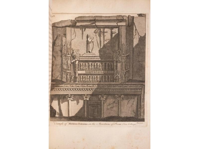 1775 A New System Or An Analysis Of Ancient Mythology Copper Plates 12" Tall - 15