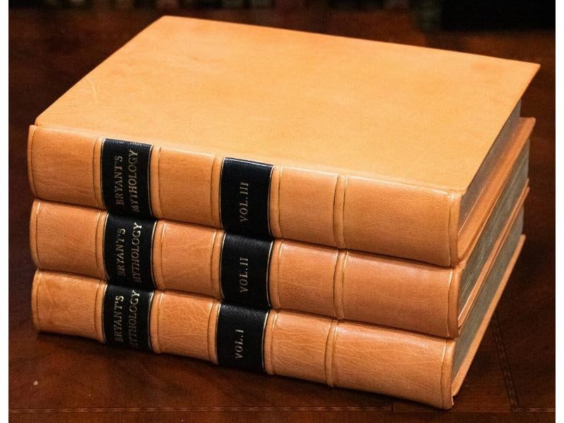 1775 A New System Or An Analysis Of Ancient Mythology Copper Plates 12" Tall