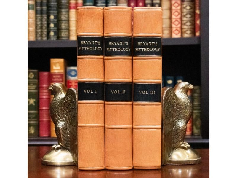 1775 A New System Or An Analysis Of Ancient Mythology Copper Plates 12" Tall - 2