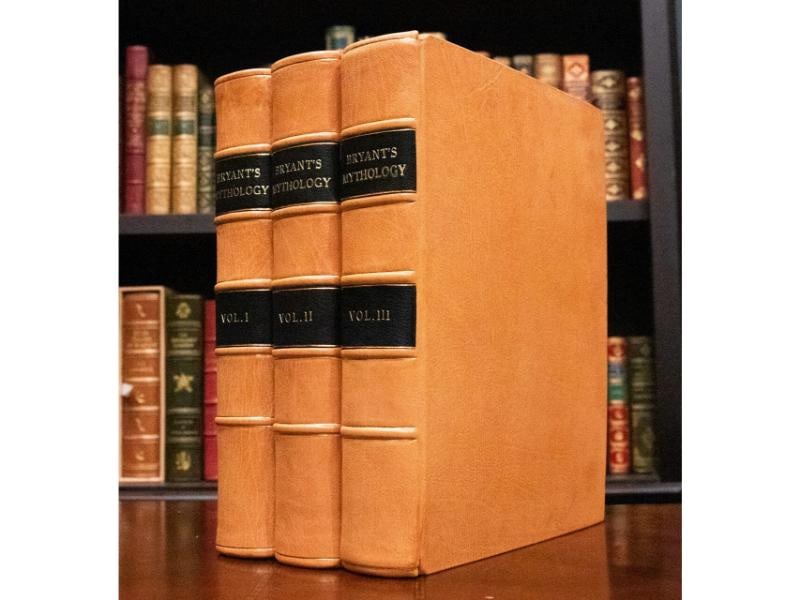 1775 A New System Or An Analysis Of Ancient Mythology Copper Plates 12" Tall - 3