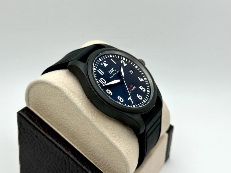 2025 IWC Pilots Watch Top Gun IW326906 41mm Automatic Black Ceramic Box Paper - 5