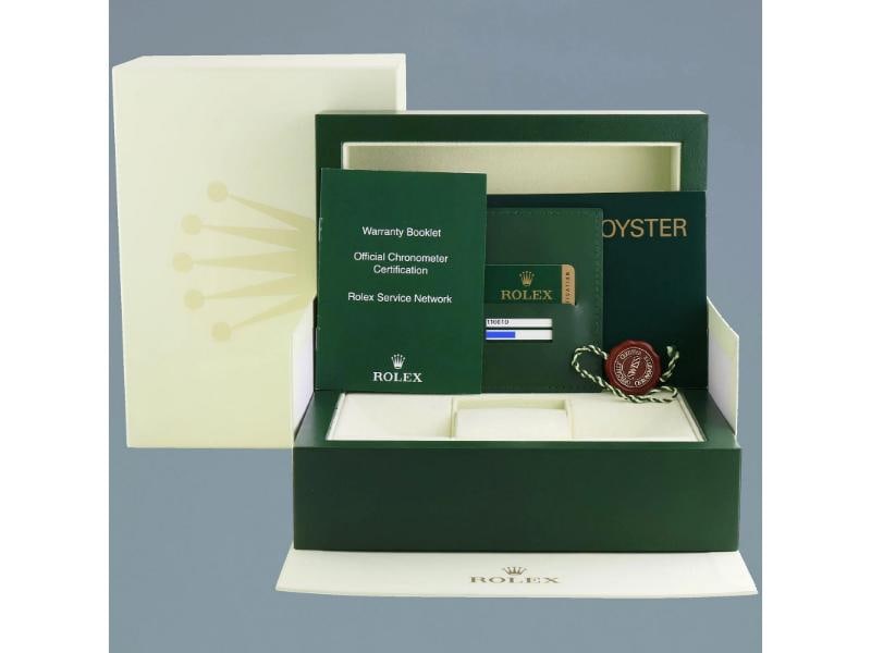 MINT PAPERS Rolex Submariner Date 116610 Steel Black Dial Ceramic Watch Box - 6