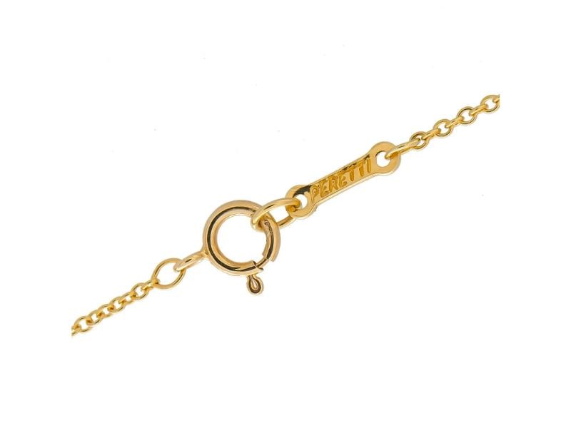 Tiffany & Co. 18K Yellow Gold Diamond Butterfly Necklace - 4