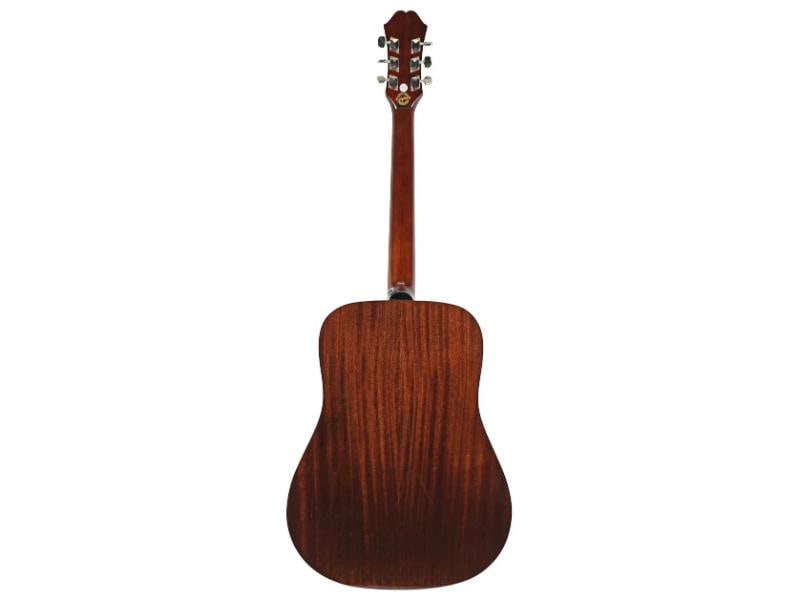 Beatles Drummers (3) Starr, Best & White Signed Epiphone Acoustic Guitar BAS JSA - 5