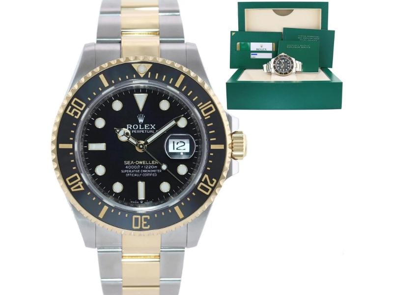 MINT 2020 PAPERS 126603 Rolex Sea-Dweller 43mm Two-Tone Yellow Gold Steel Watch: Condition: Pre-owned - Excellent,Brand: Rolex,Department: Men,Type: Wristwatch,Country of Origin: Switzerland 
