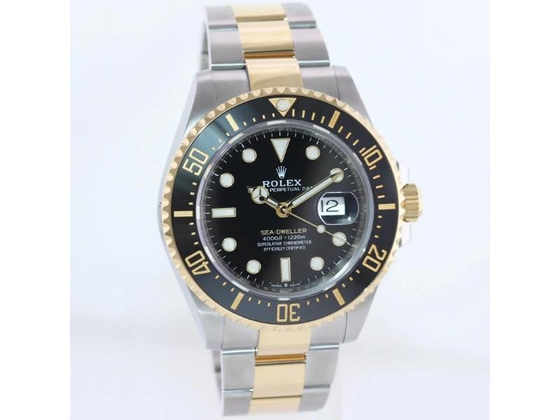 MINT 2020 PAPERS 126603 Rolex Sea-Dweller 43mm Two-Tone Yellow Gold Steel Watch - 3