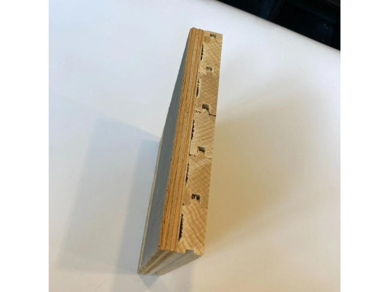 Wilt Chamberlain Signed Los Angeles Lakers Forum Game Used Floor JSA COA - 6