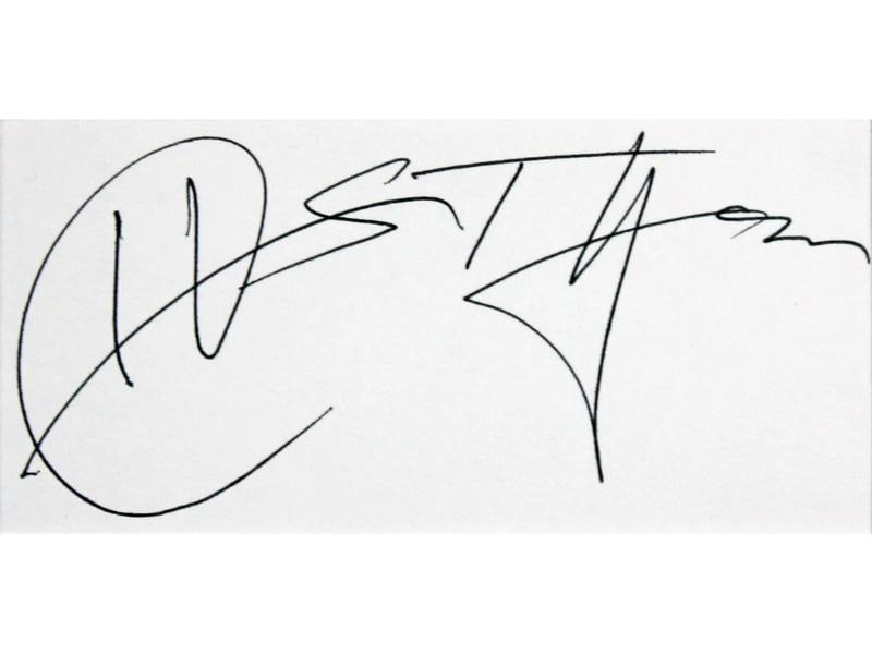 Hunter S. Thompson & Johnny Depp Authentic Signed Framed Display BAS - 3