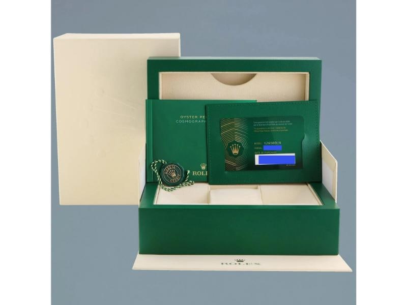 2024 NEW PAPERS Rolex Daytona 126500LN Black Ceramic Steel 40mm Watch Box - 7