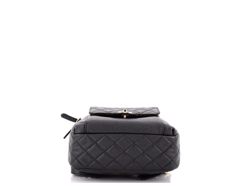 Chanel CC Day Backpack Quilted Caviar Large - 4