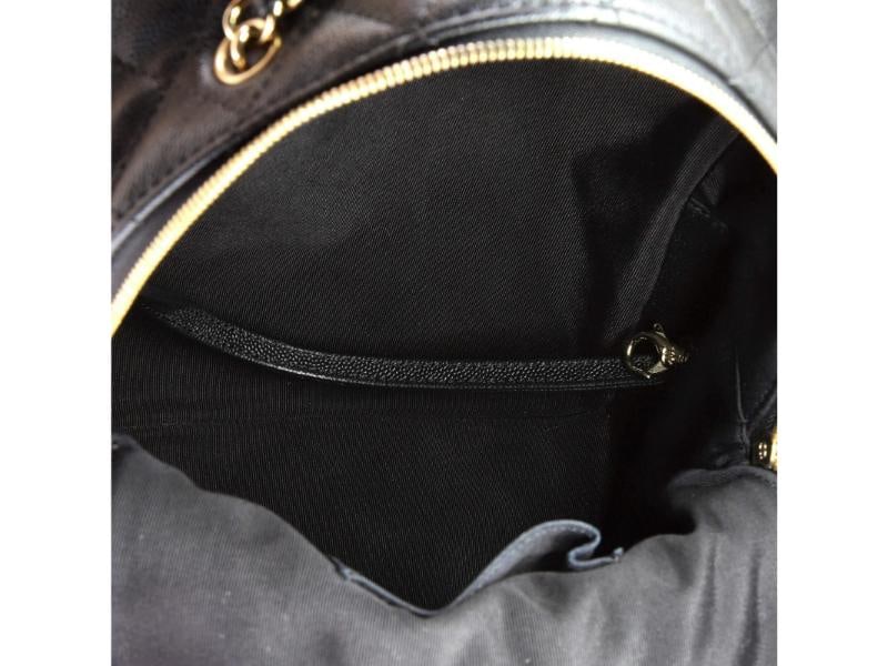 Chanel CC Day Backpack Quilted Caviar Large - 5