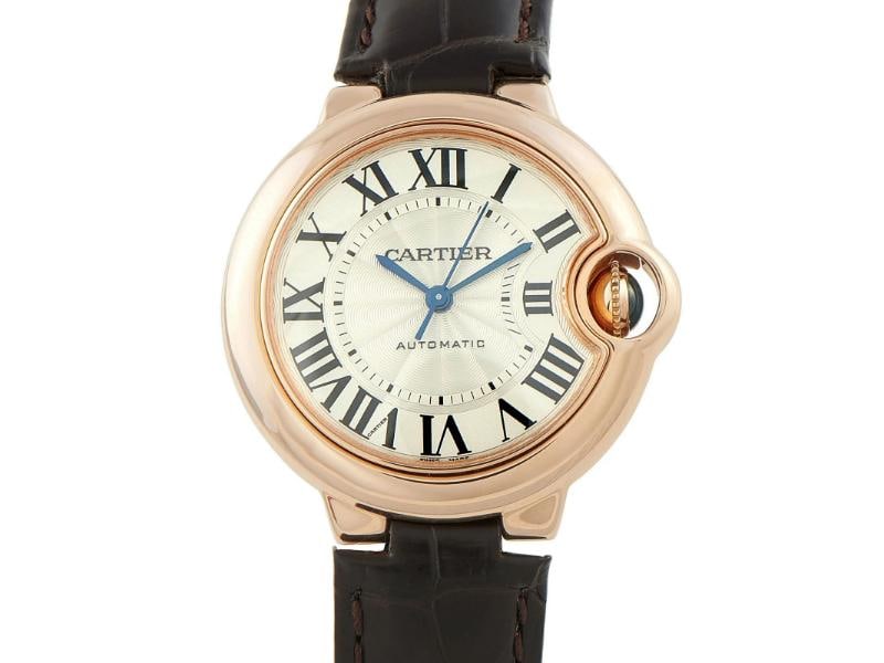 Cartier Ballon Bleu Rose Gold Watch W6920097: Condition: Pre-owned - Good: This item has been gently used but is in good condition. It might have a few signs of wear, like light scratches or tarnishing.,Brand: Cartier,Department: See