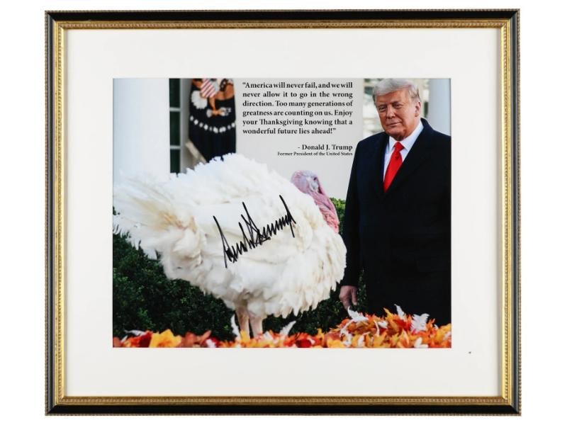 Magnificent President Donald Trump Full Name Signed Large 20x30 Photo JSA COA: Industry: Presidential,President: Donald Trump,Signed: Yes,Autograph Authentication: James Spence (JSA),Original/Reproduction: Original,Country of Origin: United States 