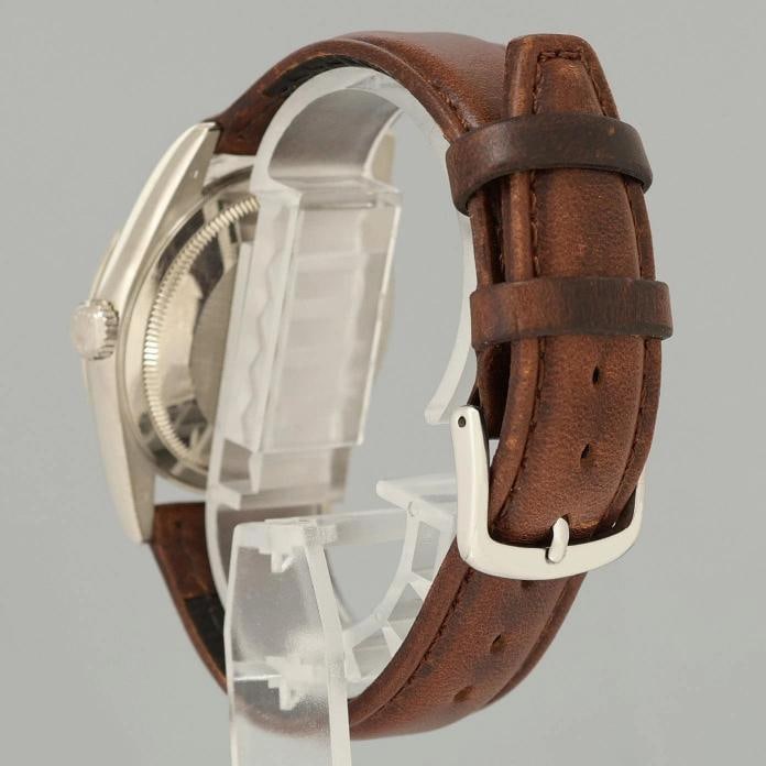 2012 PAPERS MINT Rolex President Day Date Blue Wave 118209 White Gold Oyster - 4