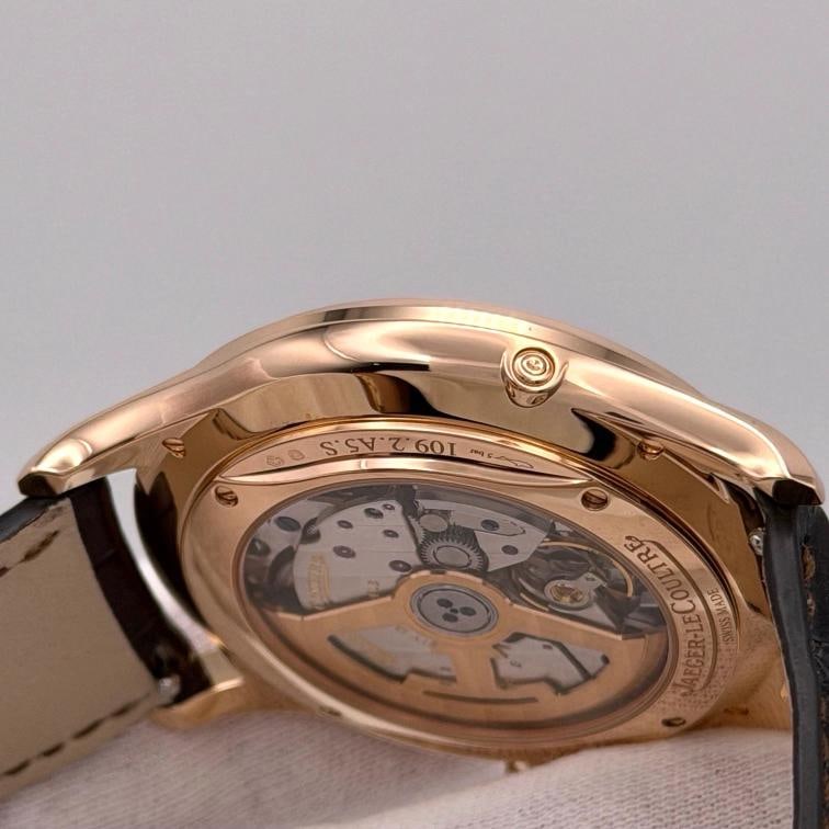 Jaeger LeCoultre Master Ultra Thin Moon Q1362510 39mm 18K Rose Gold Box Papers - 4