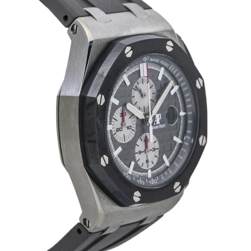 Audemars Piguet Royal Oak Offshore 26400IO Complete SS Grey Dial Auto Men 44mm - 4