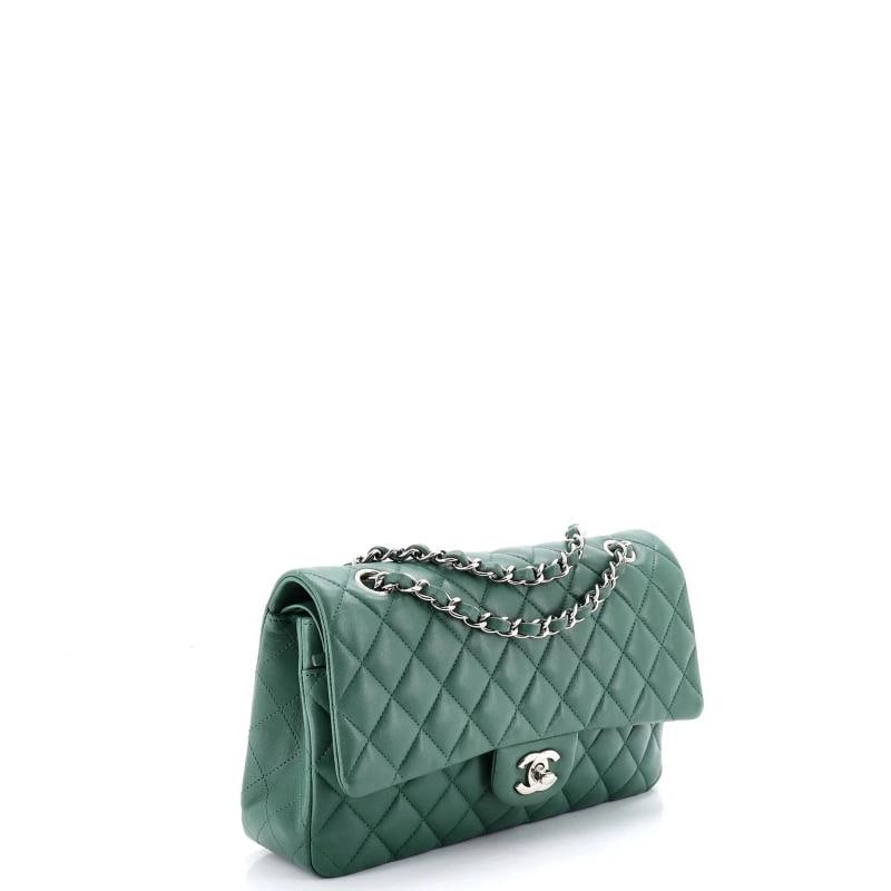 Chanel Classic Double Flap Bag Quilted Lambskin Small - 2