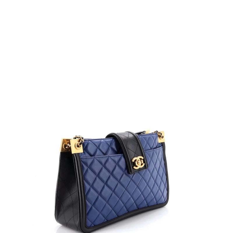 Chanel Elegant CC Tote Quilted Lambskin Medium - 2