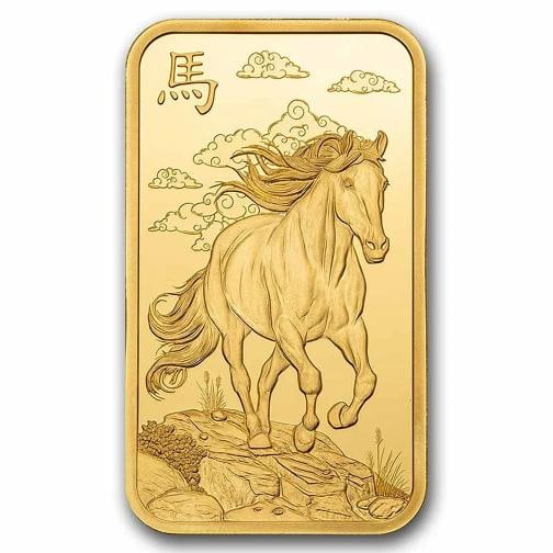 2026 1 oz Gold Bar - PAMP Suisse Year of the Horse (In Assay) - 4
