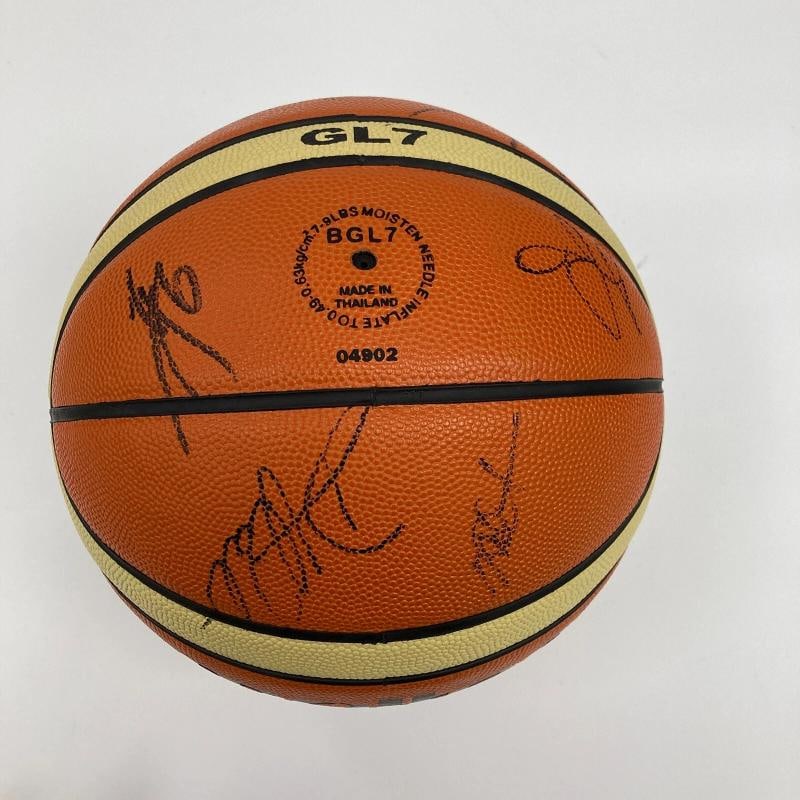 Kobe Bryant 2007 Team USA Signed Basketball 15 Sigs Olympics JSA COA - 6