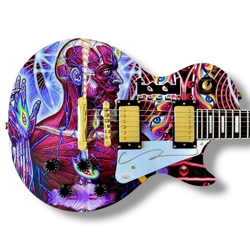 Maynard James Keenan Signed Custom Guitar (JSA COA): Original/Reproduction: Original,Industry: Music,Signed: Yes,Autograph Authentication: James Spence (JSA),Object Type: Guitar & Guitar Pick,Country of Origin: United States 