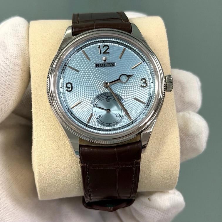 BRAND NEW 2026 Rolex 1908 52506 39mm Ice Blue Dial Platinum Box Papers - 2