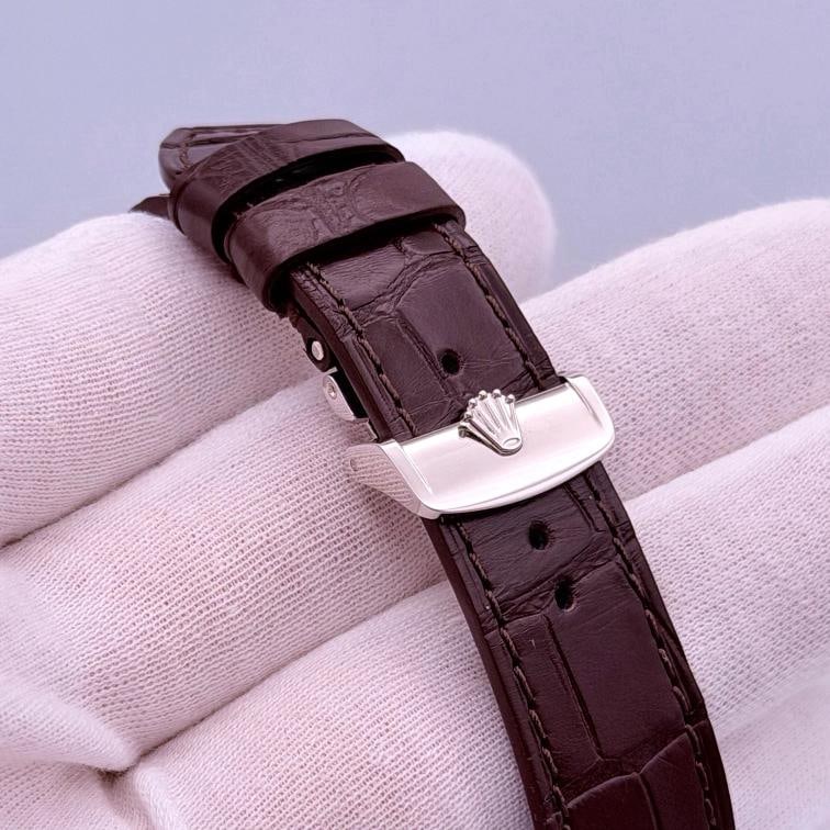 BRAND NEW 2026 Rolex 1908 52506 39mm Ice Blue Dial Platinum Box Papers - 8