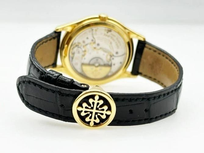 Patek Philippe 3940J Perpetual Calendar 18K Yellow Gold Patek Winder Box Paper - 10