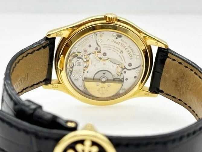 Patek Philippe 3940J Perpetual Calendar 18K Yellow Gold Patek Winder Box Paper - 8