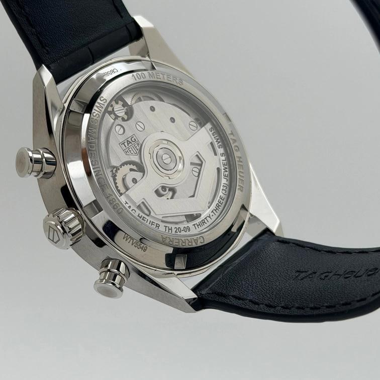 TAG Heuer Carrera Tourbillon CBS5011.FC6566 42mm Teal Green Dial Steel Box Paper - 4