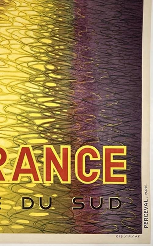 Original Vintage Poster AIR FRANCE AMERIQUE DU SUD Airline Travel Tourism OL - 5