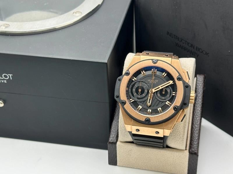 Hublot King Power Big Bang Foudroyante 715.PX.1128.RX 18K Rose Gold Box Paper - 4