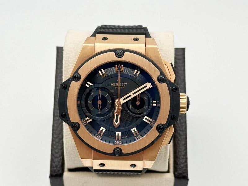 Hublot King Power Big Bang Foudroyante 715.PX.1128.RX 18K Rose Gold Box Paper - 5