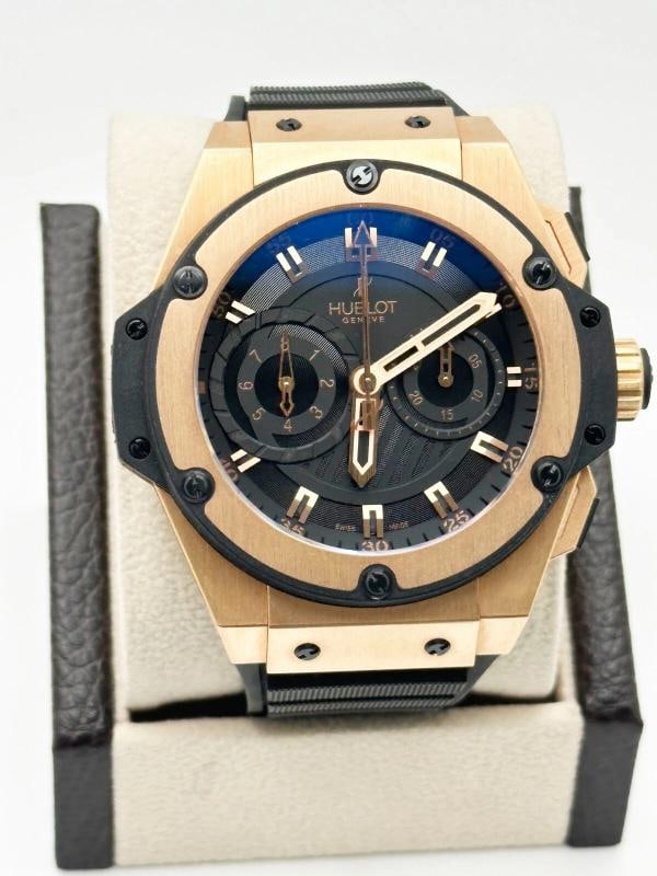 Hublot King Power Big Bang Foudroyante 715.PX.1128.RX 18K Rose Gold Box Paper - 7