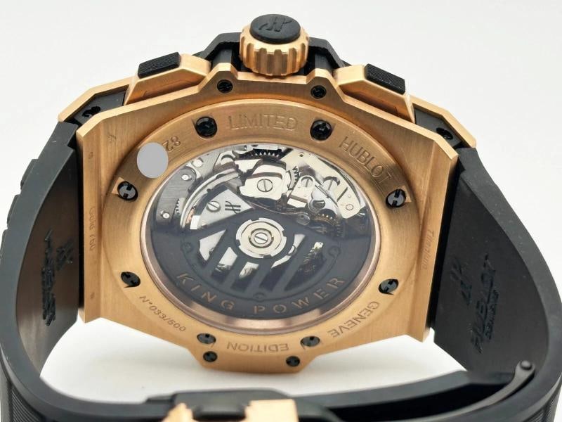 Hublot King Power Big Bang Foudroyante 715.PX.1128.RX 18K Rose Gold Box Paper - 9