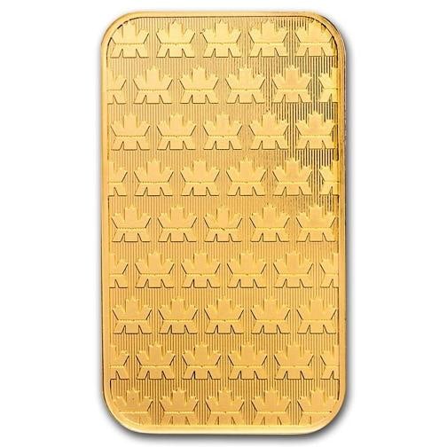 1 oz. Royal Canadian Mint Gold Bar 99.99 Fine Gold - 2