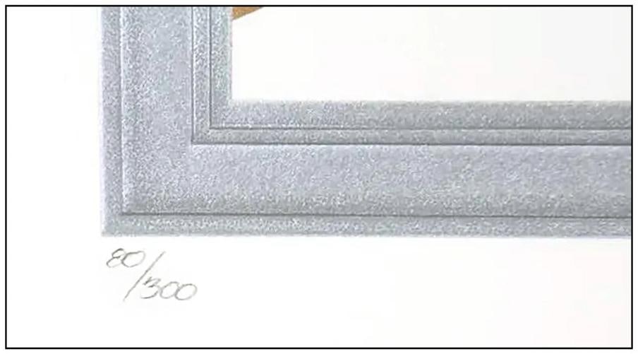 Erte Embossed Color Serigraph Myths Suite Hand Signed Art Deco Framed Fashion - 5