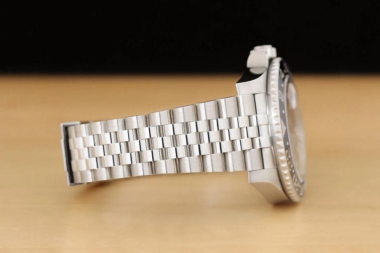 2023 NEW CARD ROLEX MENS GMT MASTER II 126710BLNR BATMAN JUBILEE STEEL WATCH - 9