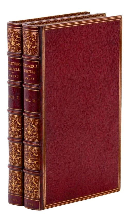 Gulliver's Travels Travels ~ by JONATHAN SWIFT ~ First Edition ~ 3rd Print 1726 - 2