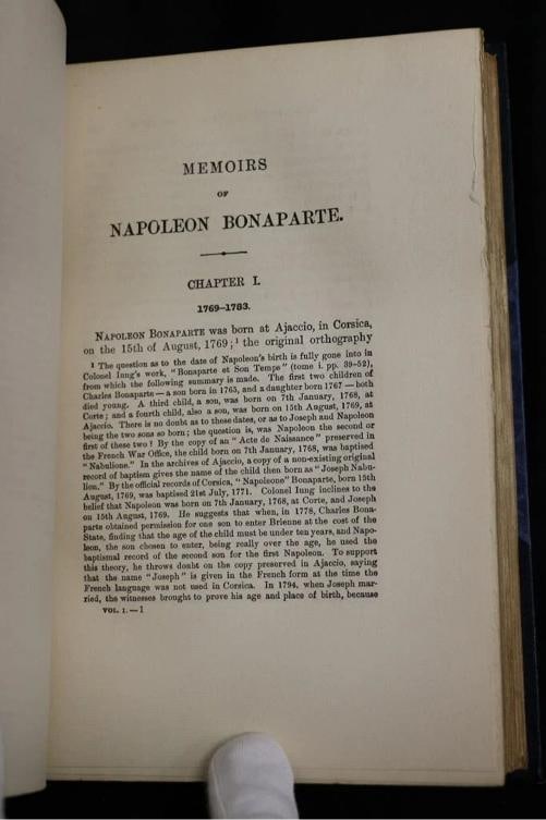 Bourienne Hazlitt, Junot / Life of Napoleon Limited Edition 1900 - 17