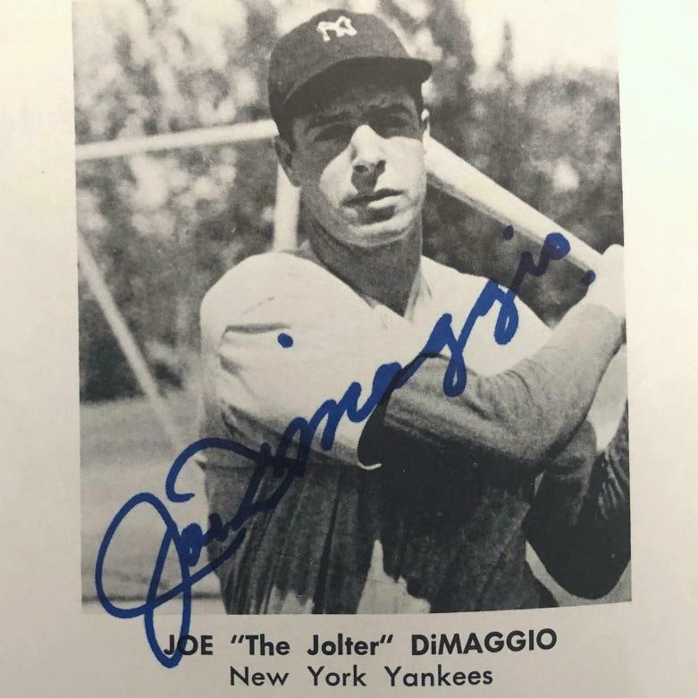 1962 MLB All Star Game Program Mantle DiMaggio Aaron Williams Maris +10 JSA COA - 10