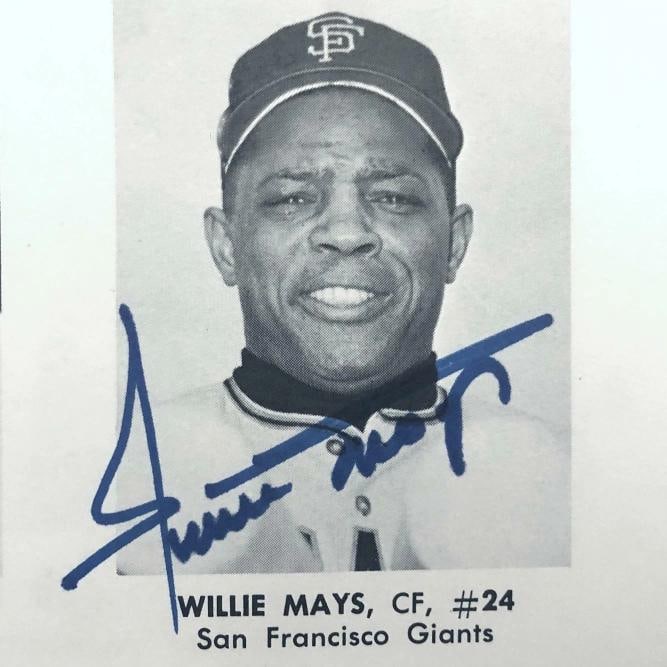 1962 MLB All Star Game Program Mantle DiMaggio Aaron Williams Maris +10 JSA COA - 7