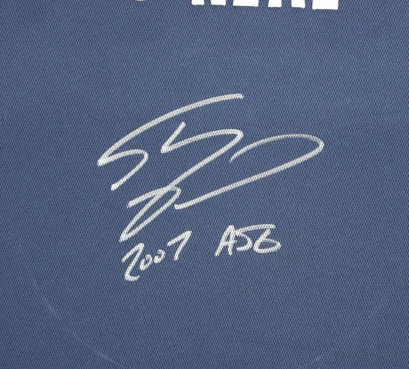 Shaquille O'Neal Signed Team Issued Navy 2007 NBA ASG Adidas Jersey BAS & SIA - 3